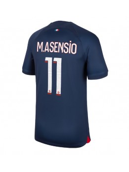 Moški Nogometna dresi replika Paris Saint-Germain Marco Asensio #11 Domači 2023-24 Kratek rokav